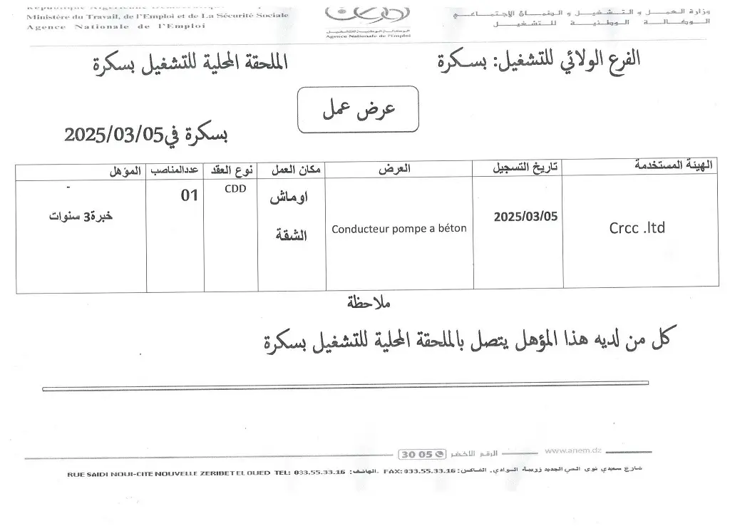 شركة CRCC الصينية