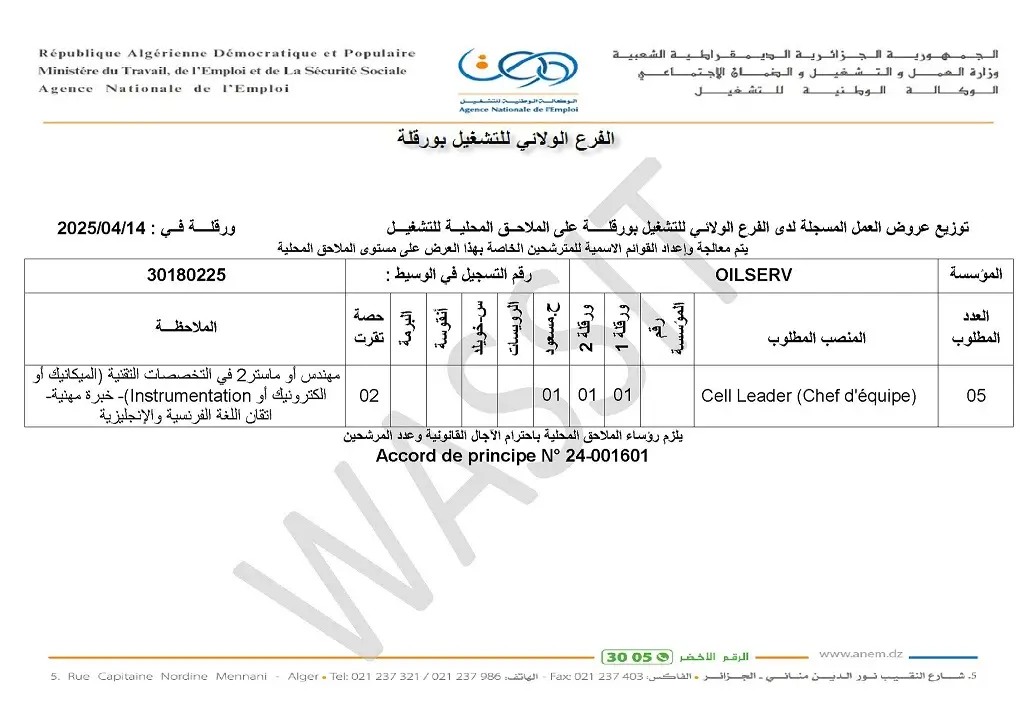 شركة OILSERV
