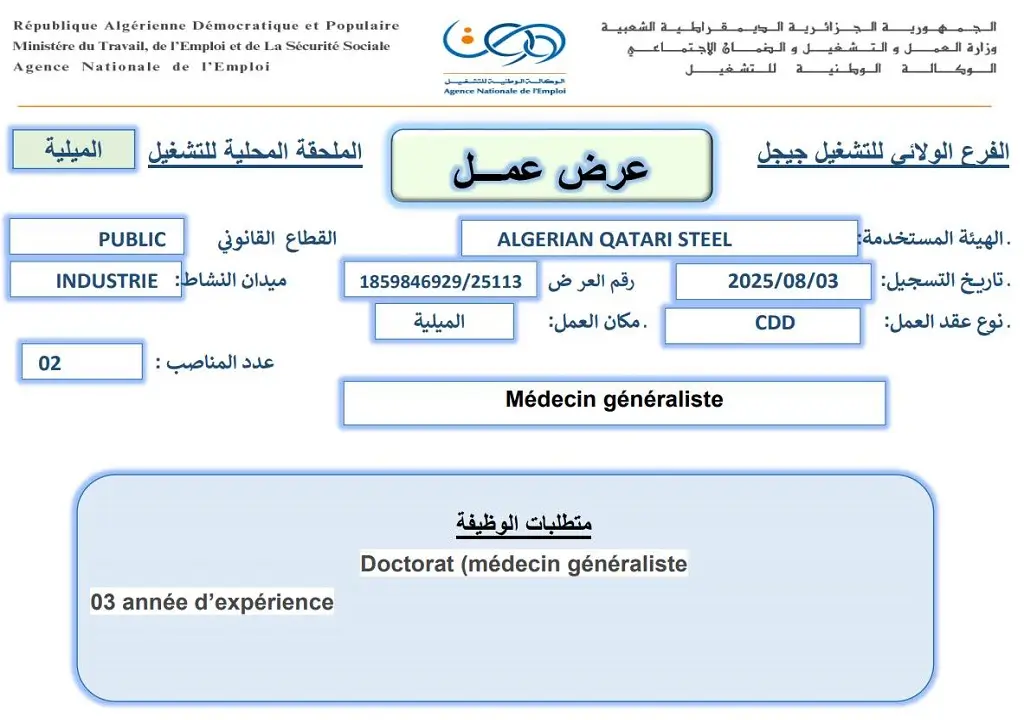 الجزائرية القطرية للصلب AQS