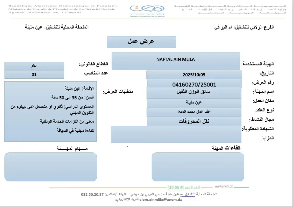 شركة نفطال Naftal
